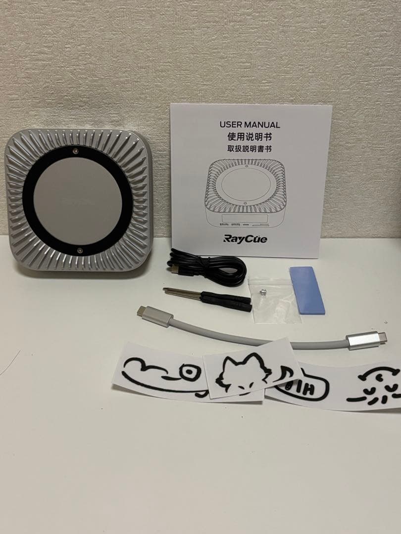 【新品未使用、匿名配送‼️】Mac Mini M4 対応ハブ 高精細UI