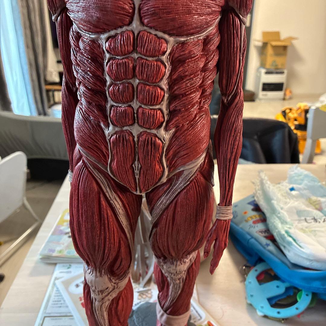 進撃の巨人のフィギュア PVC 約30cm ラストワン