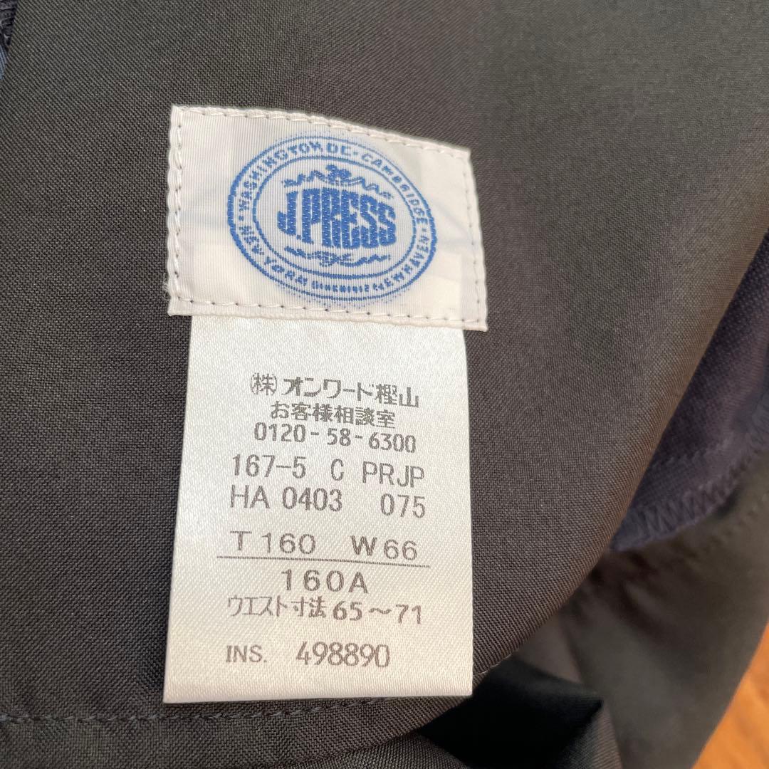 新品♪未使用♪ J.PRESS 160ご卒業ご入学ネイビースーツ4点＋おまけ
