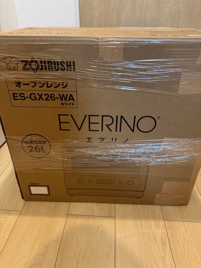 未使用★象印 EVERINO(エブリノ)オーブンレンジ ES-GX26-WA