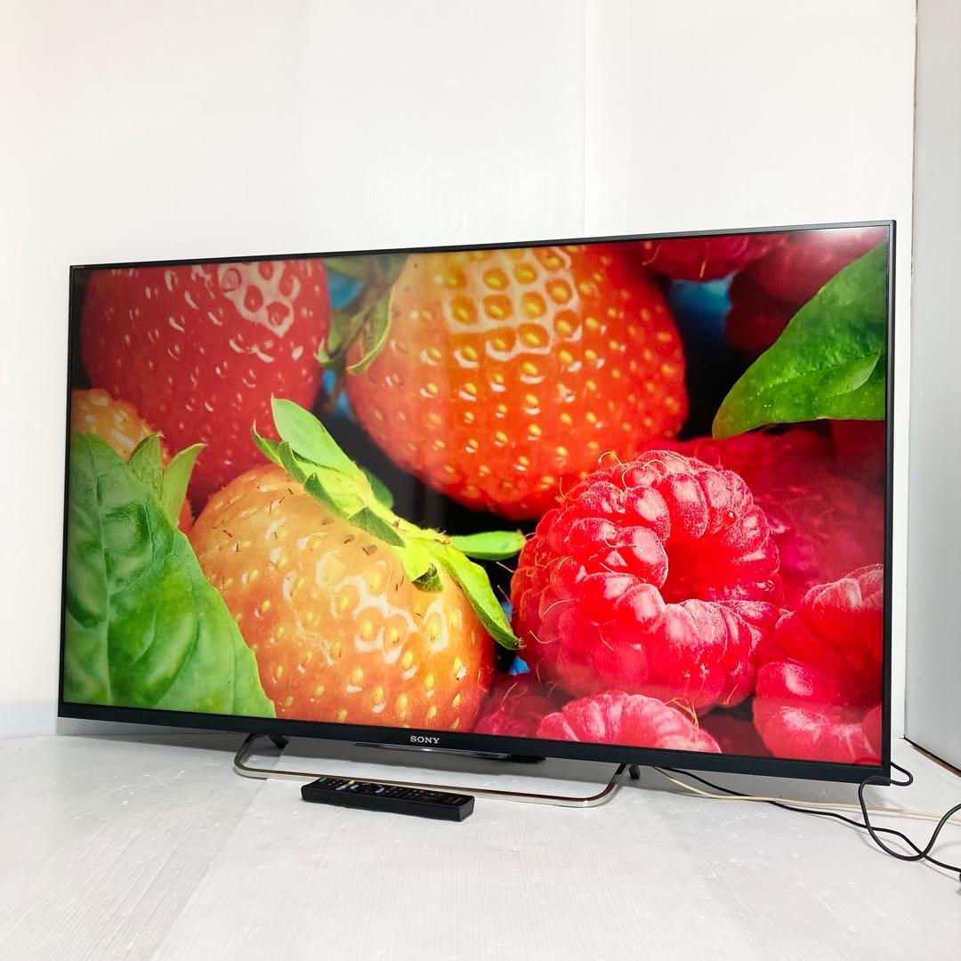 極美品 SONY 50インチ液晶テレビ KDL-50W800B 2015年製