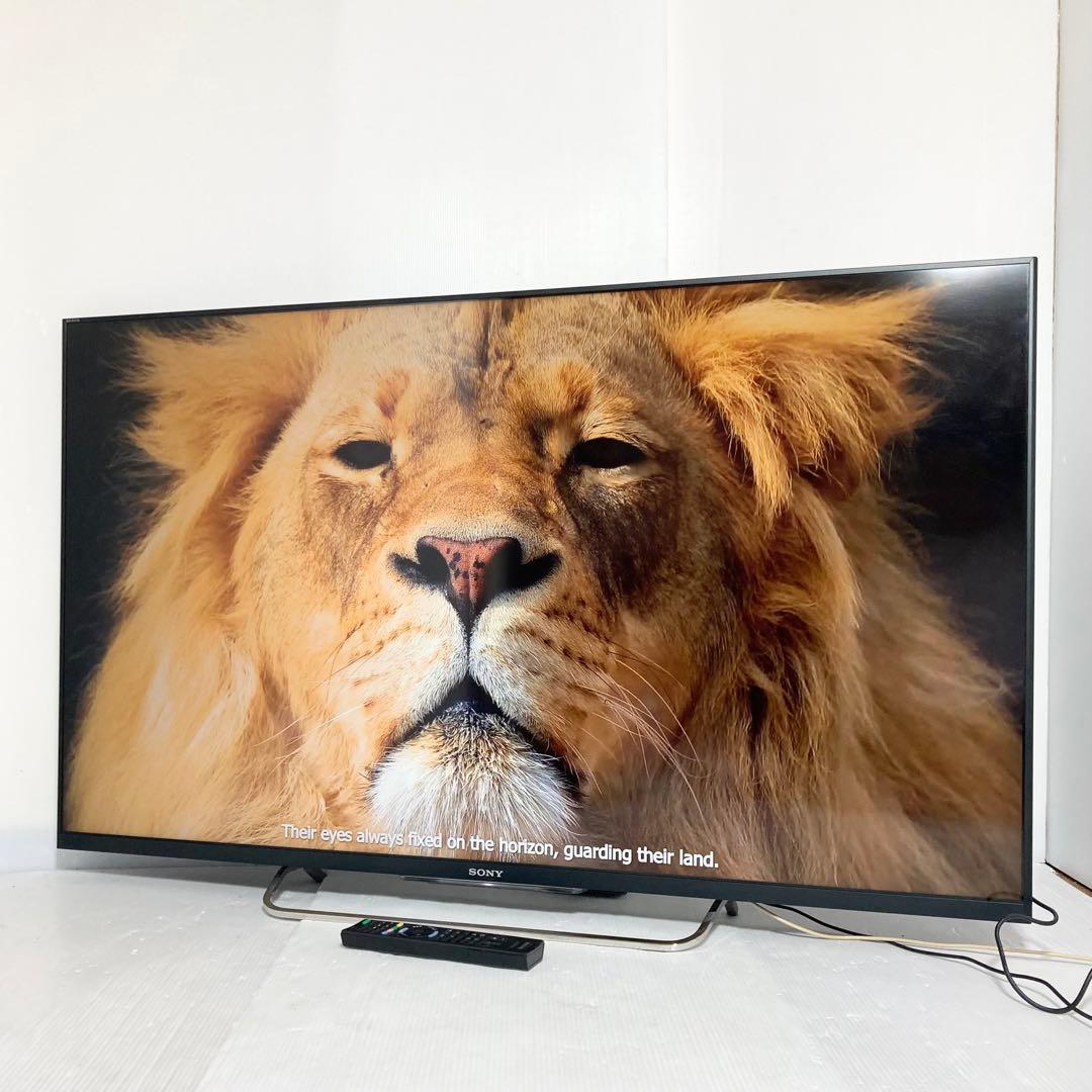 極美品 SONY 50インチ液晶テレビ KDL-50W800B 2015年製