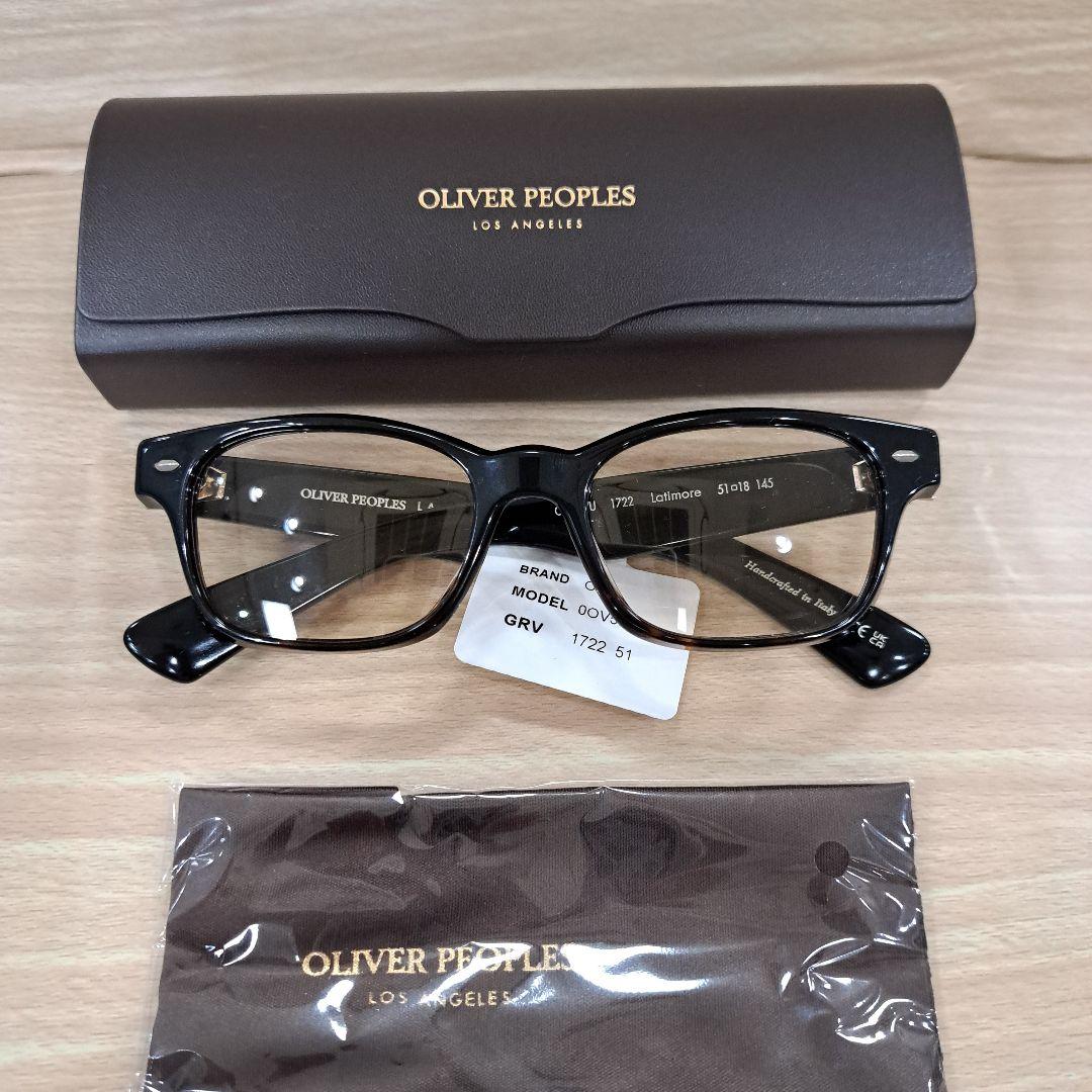 ta　オリバーピープルズ OV5507U Latimore ハバナ