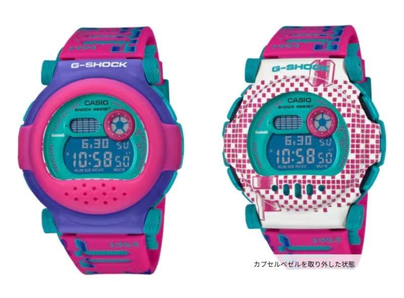 CASIO G-SHOCK G-B001RG-4JR スマホ連携 ピンク