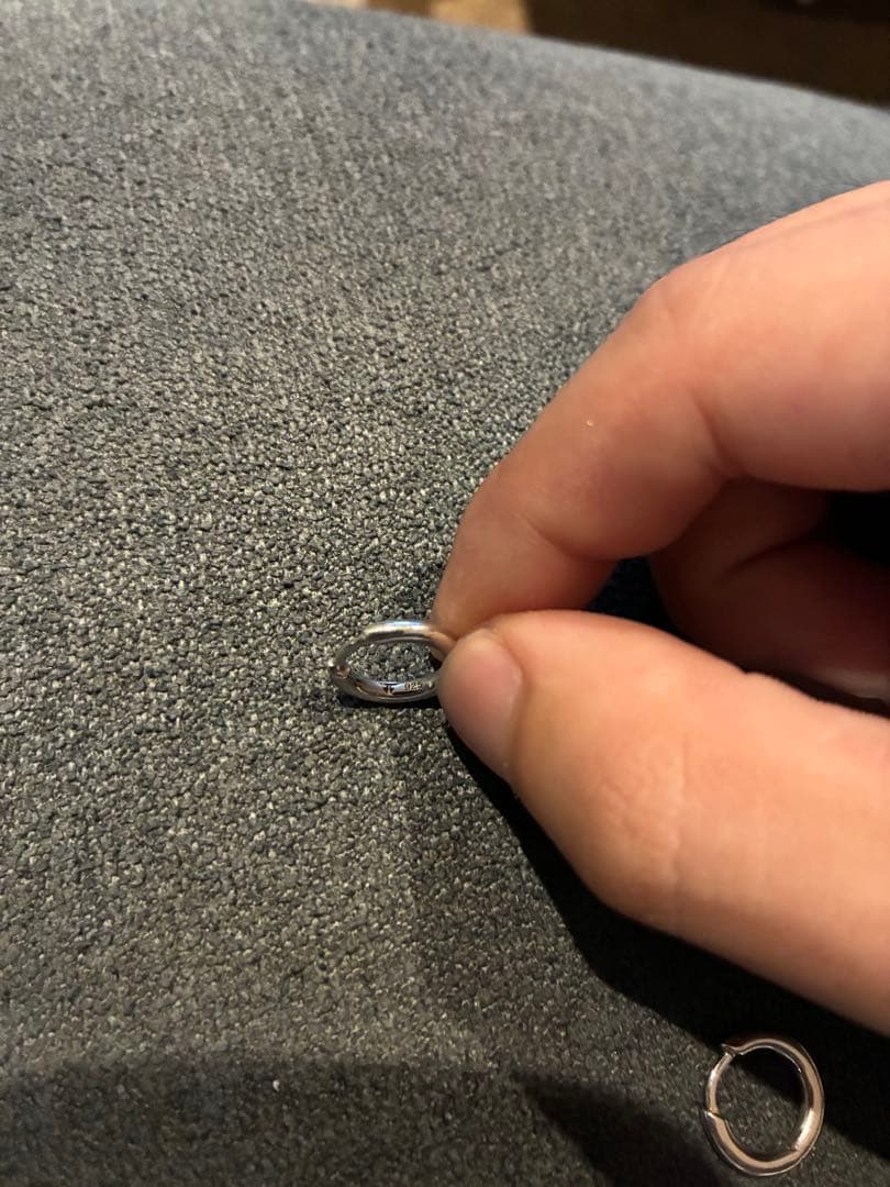 トムウッド シルバーフープピアス S シルバー925