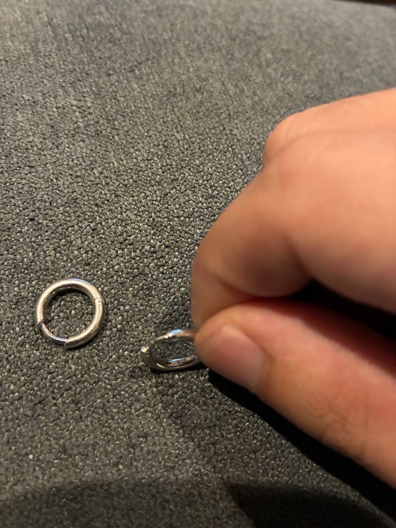 トムウッド シルバーフープピアス S シルバー925