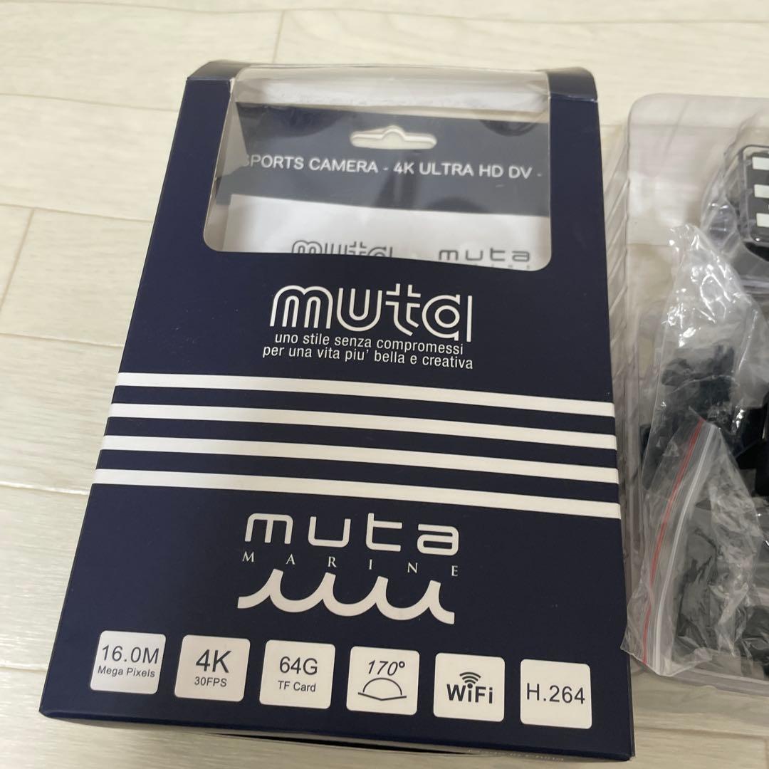 《新品・未使用》muta 4K SPORTS CAMERA 本体