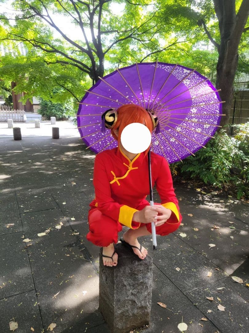 銀魂神楽コスプレ　フルセット