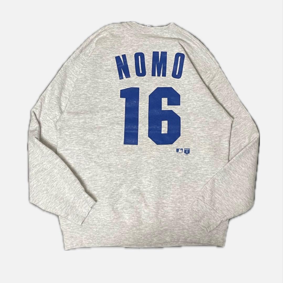 Dodgers NOMO 野茂英雄　usa製 スウェット　MLB 90s
