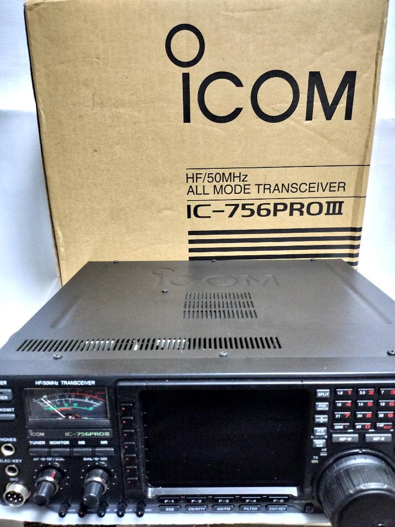 ★美品！ICOM IC-756PROⅢ HF/50MHzオールモード100W