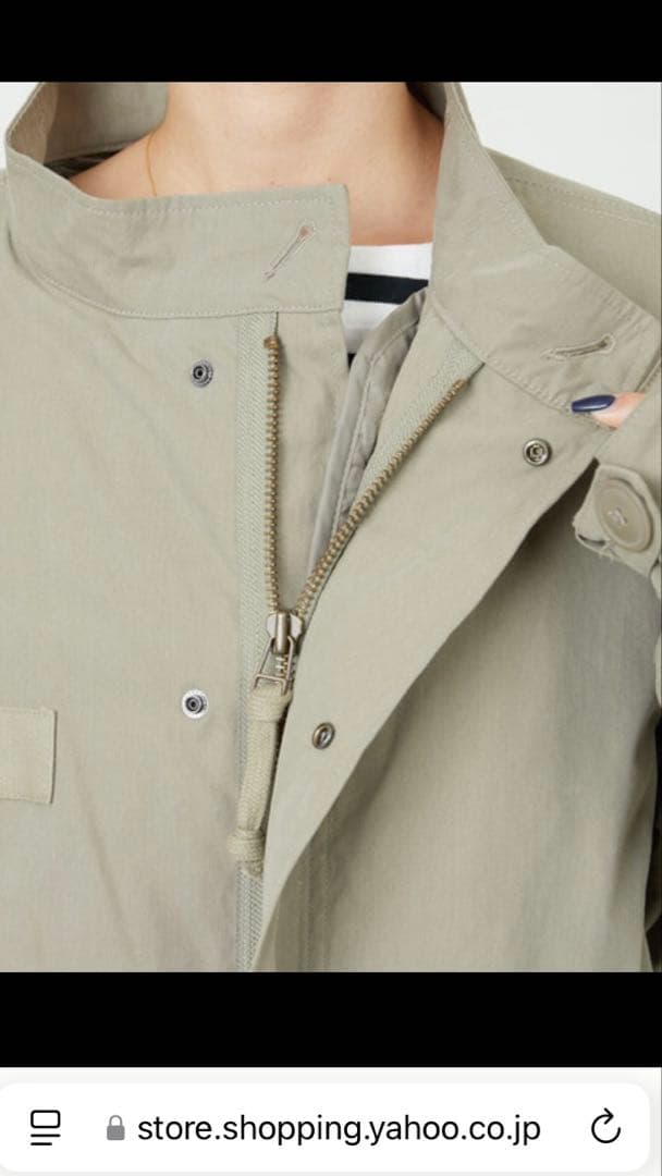 フリークスストア　ショート ライナー モッズコート　3WAY