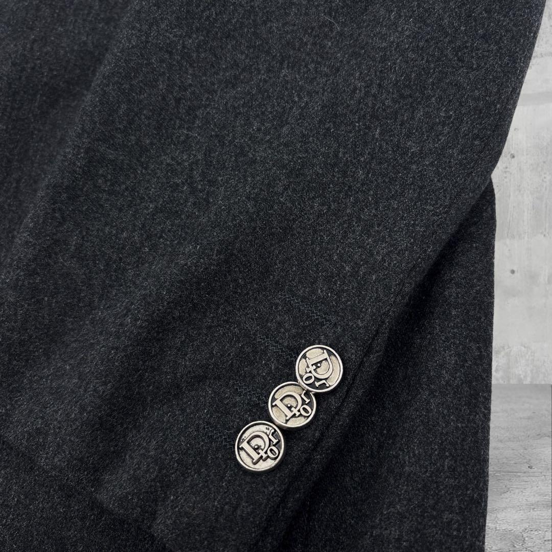 極美品】クリスチャンディオール　スーツ　セットアップ　ジャケット　ロゴボタン