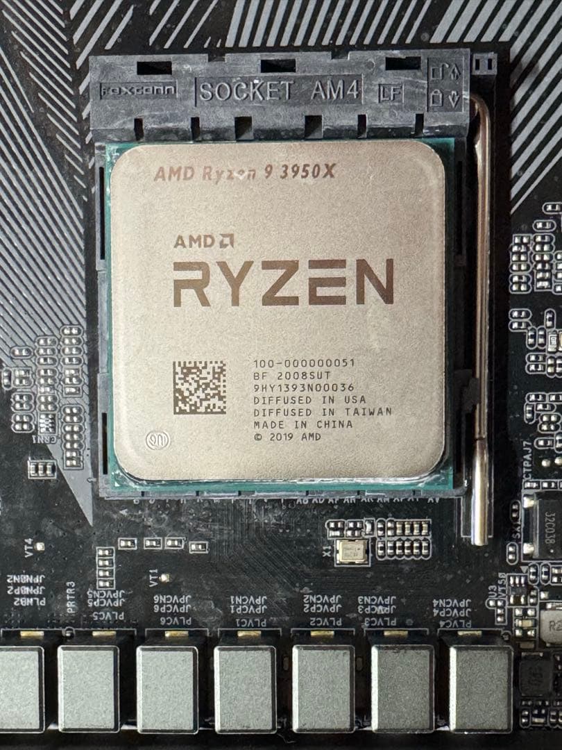 渡*か様 自作PC Ryzen 3950X/64GB/簡易水冷/ITX/白ケース