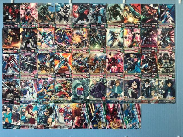 ガンダムトライエイジ　OA1～OA6　288種288枚　レア・コモン　フルコンプ
