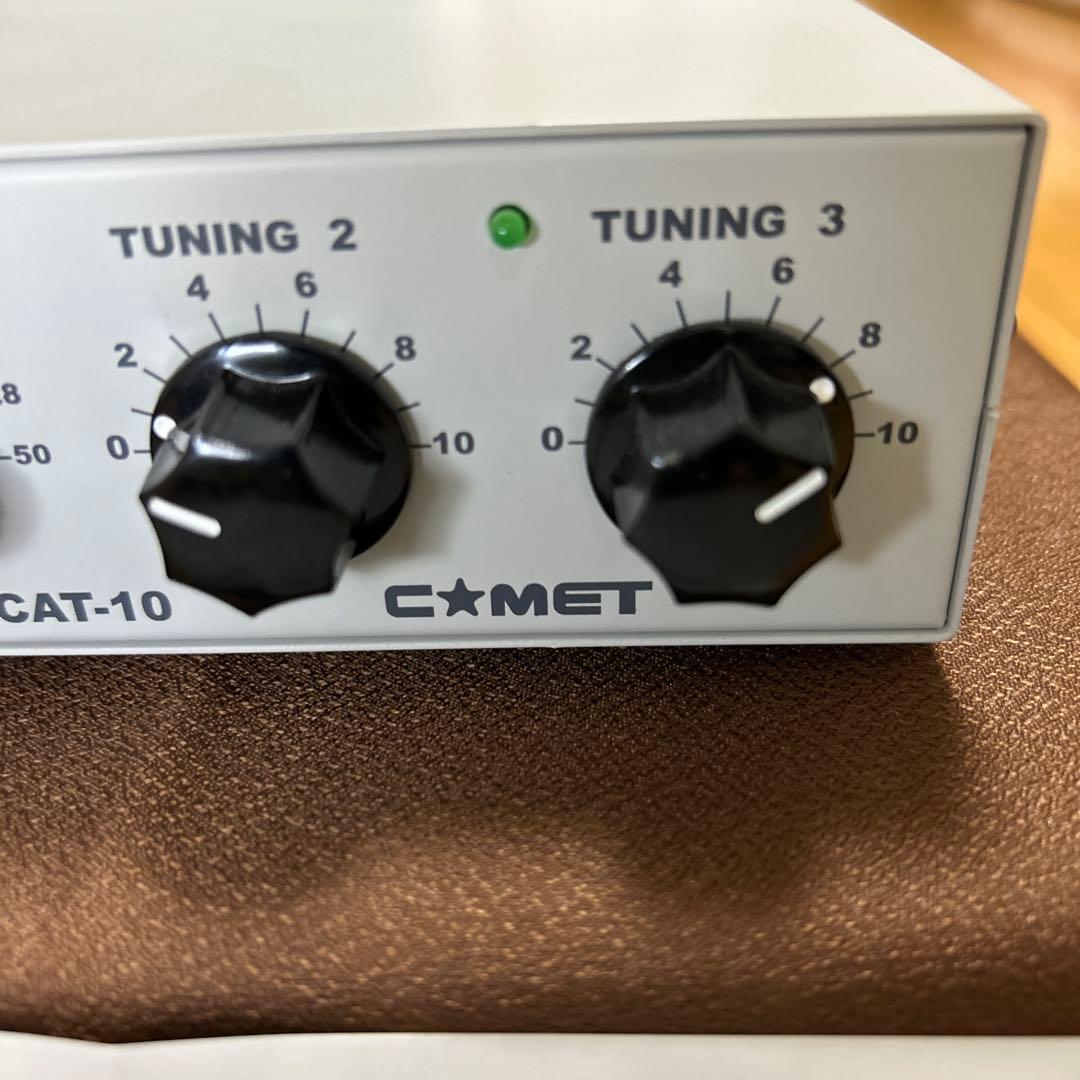 コメット アンテナカプラー CAT-10 美品 使用頻度少ない 動作確認OK