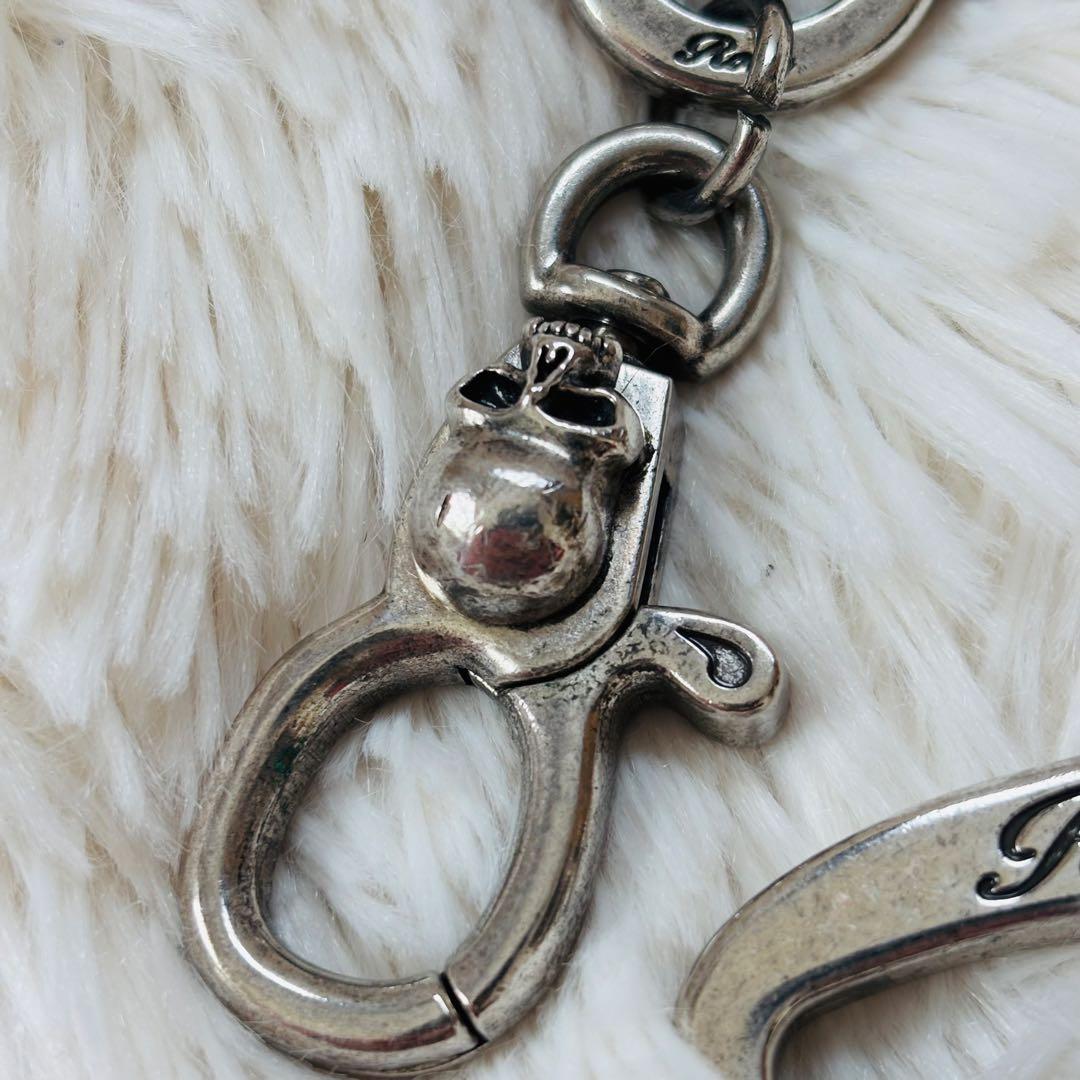 ROEN ヴィンテージ　ウォレットコード　ウォレットチェーン　財布小物　スカル