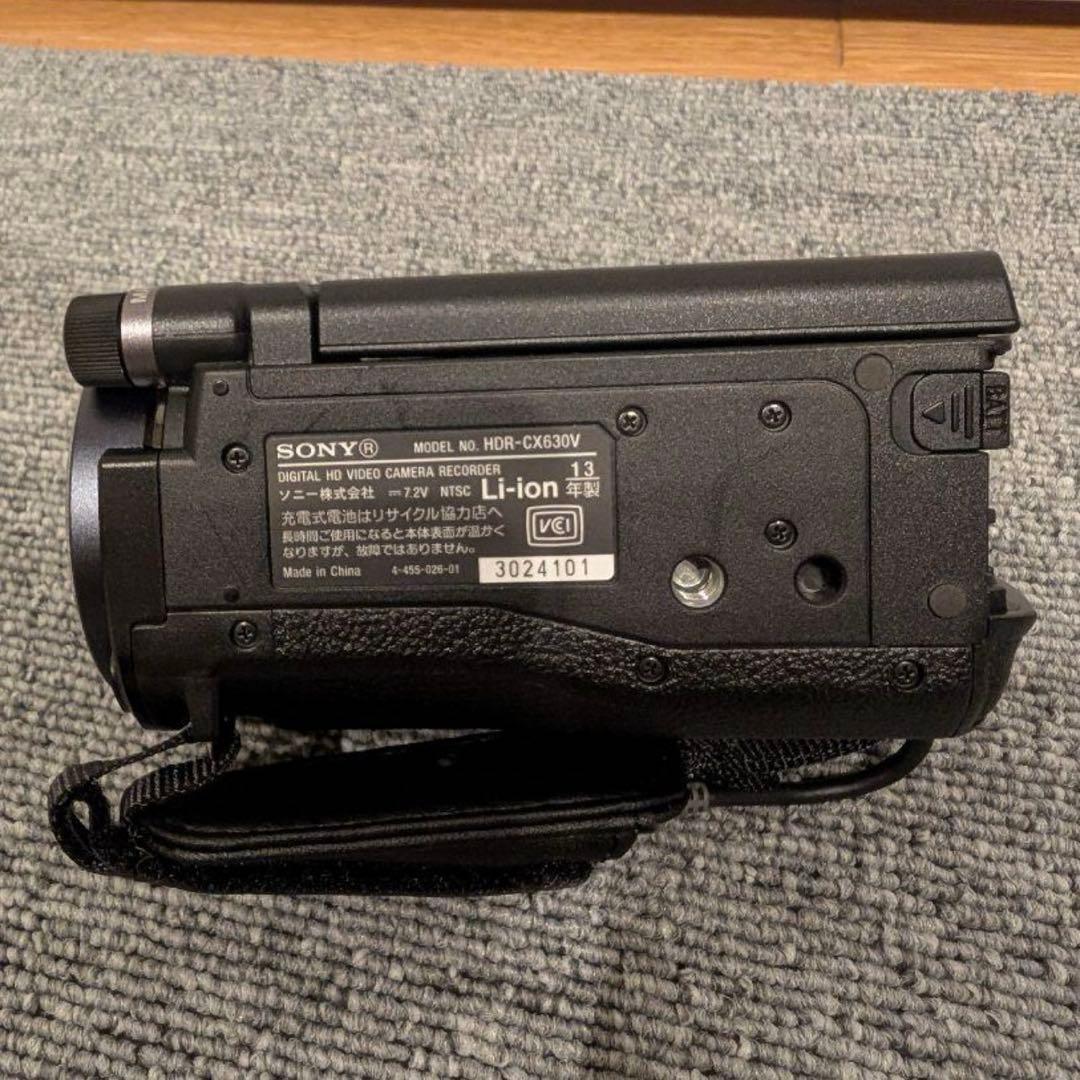 【美品】SONY ハンディカム　HDR-CX630V ブラック