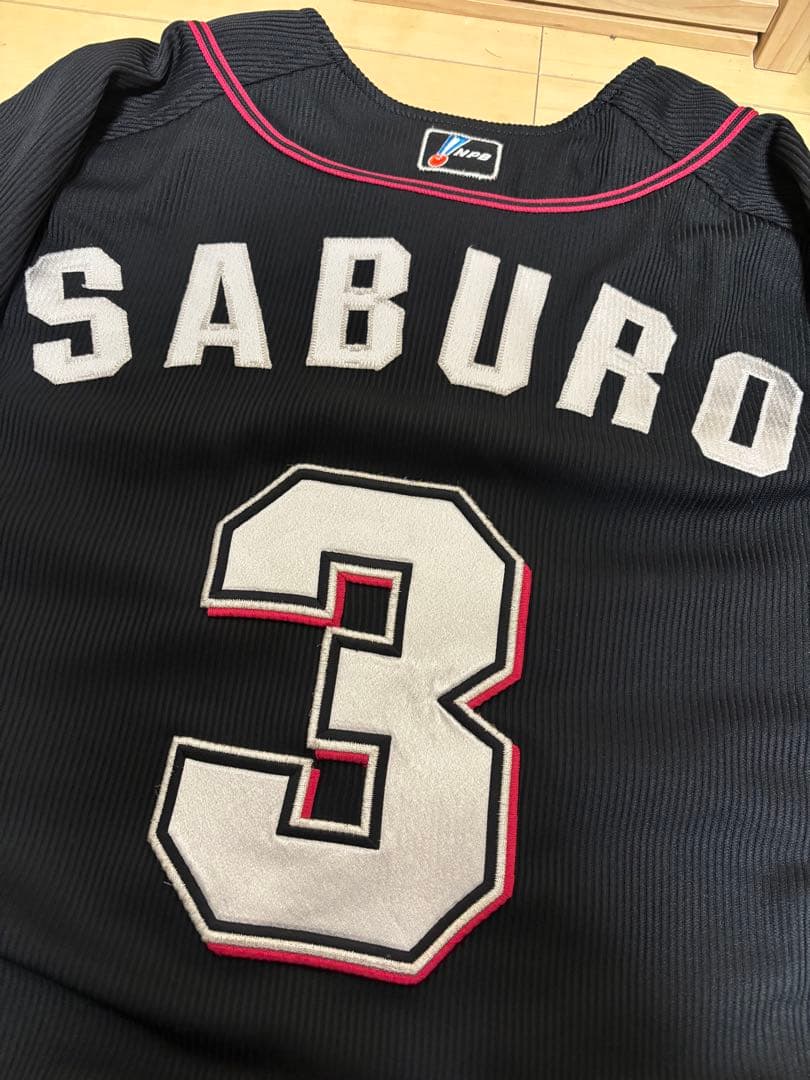 千葉ロッテマリーンズ サブロー ユニフォーム 実使用 ビジター 2006年