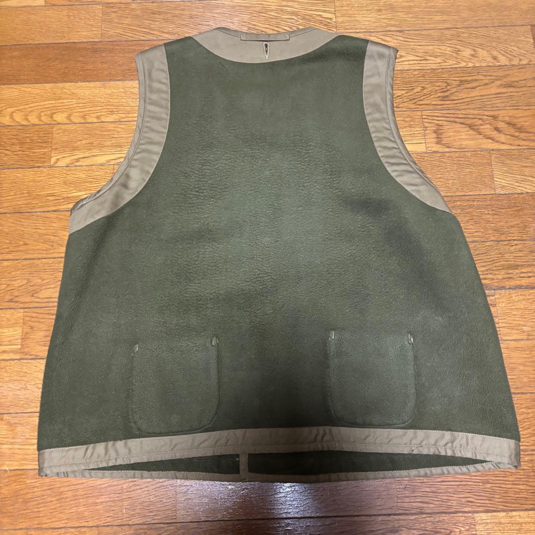 トップス Nigel Cabourn-LINER VEST COTTON BLANKET