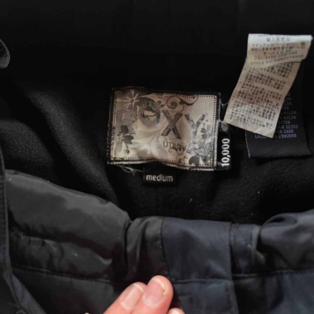 ROXY フード付きチェック柄ジャケット