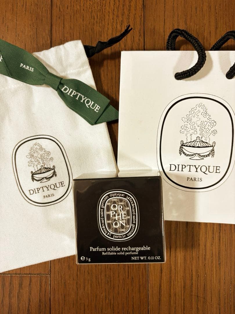 【新品未使用】Diptyque オルフェオン ソリッドパフューム 3g