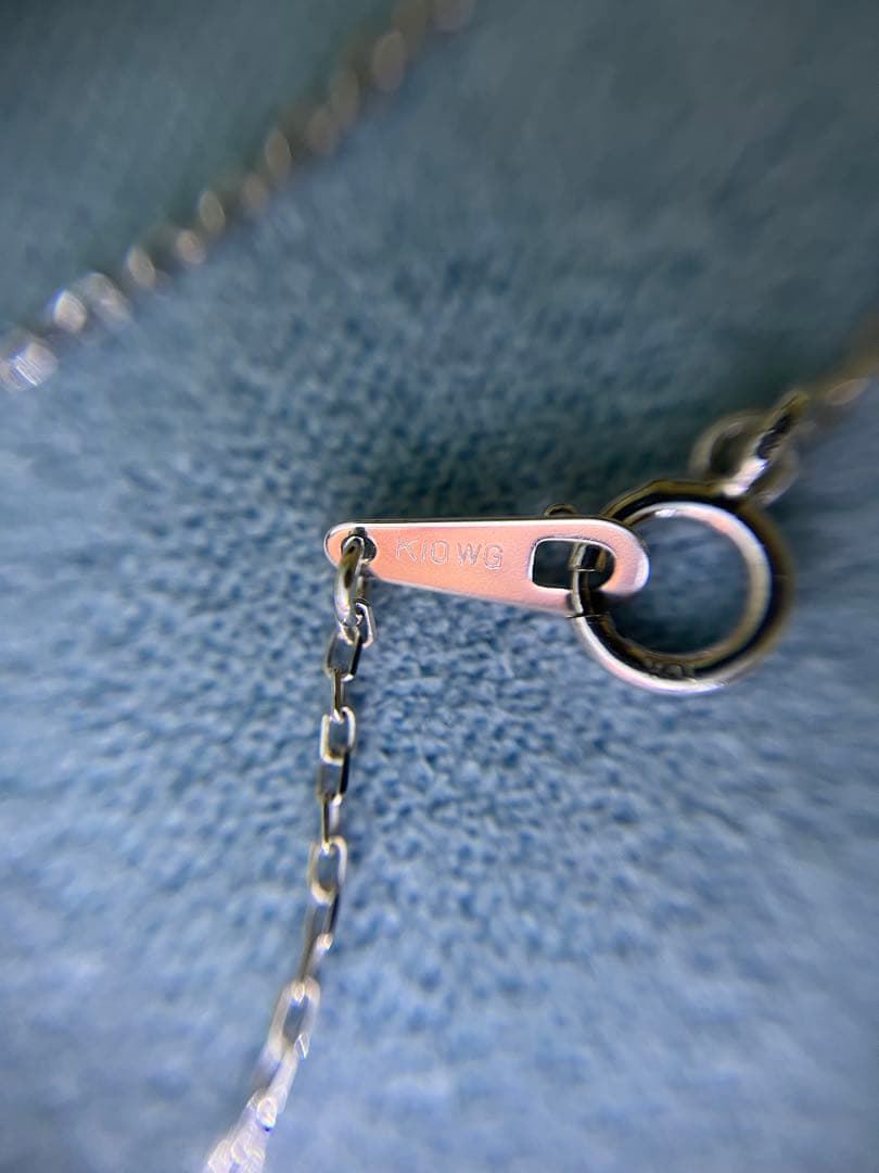 k10WG イニシャルネックレス Y