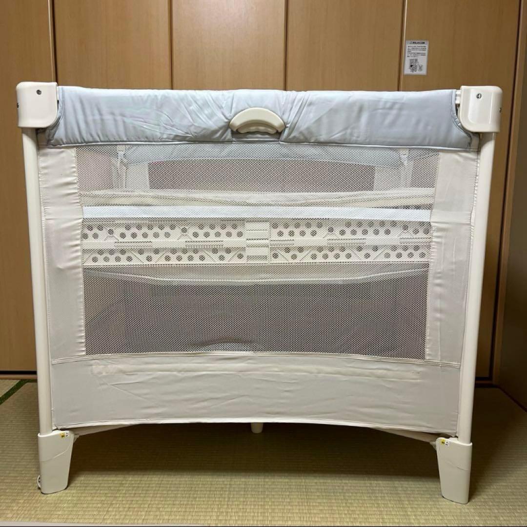 Apric/アプリカ/ココネルエアー/ベビーベッド/ 美品