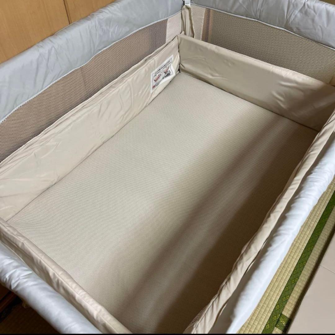 Apric/アプリカ/ココネルエアー/ベビーベッド/ 美品