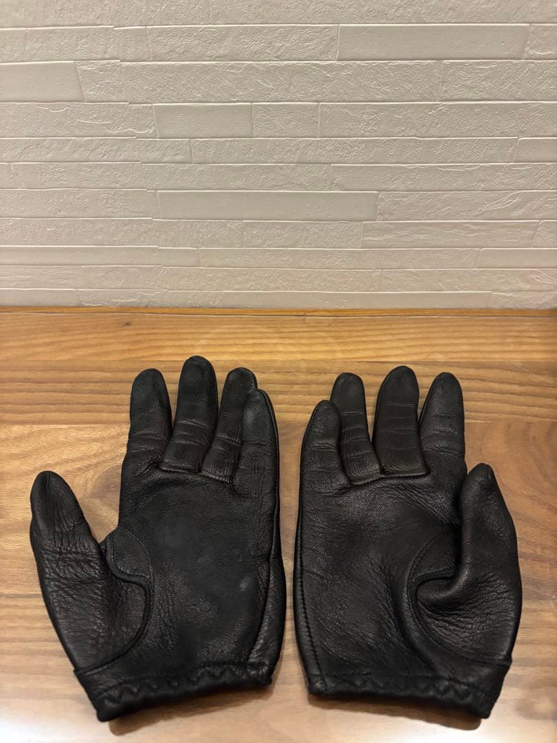 Lamp gloves 黒　shorty size M