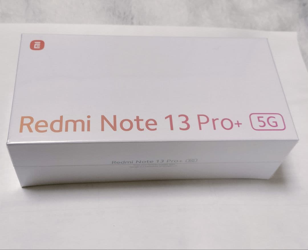 【新品・未開封】Xiaomi Redmi Note13 Pro+5G ホワイト
