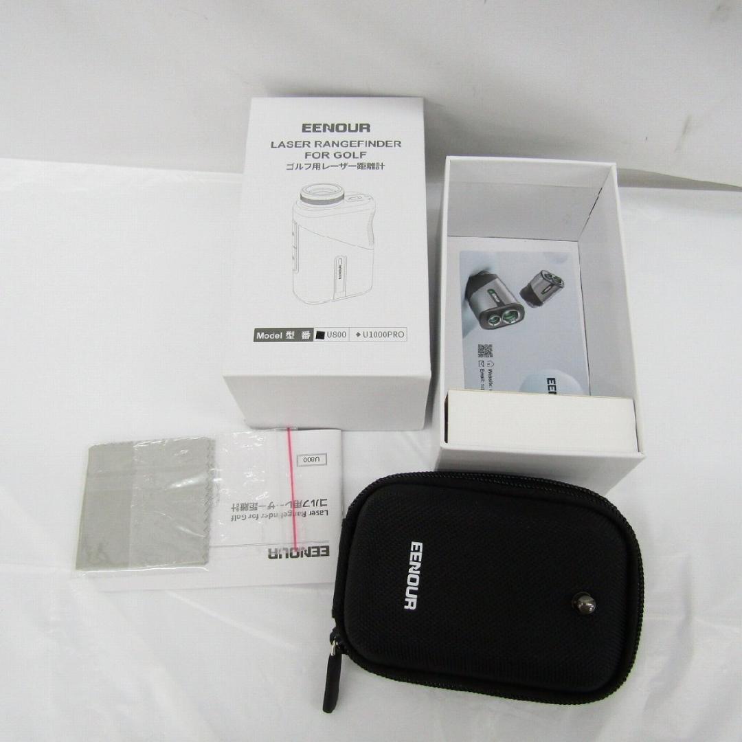 【美品】EENOUR ゴルフ用レーザー距離計 U800 ブラック