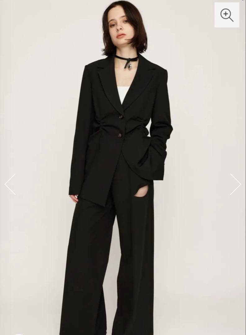 SLY WAIST GATHER TAILOR ジャケット&パンツ