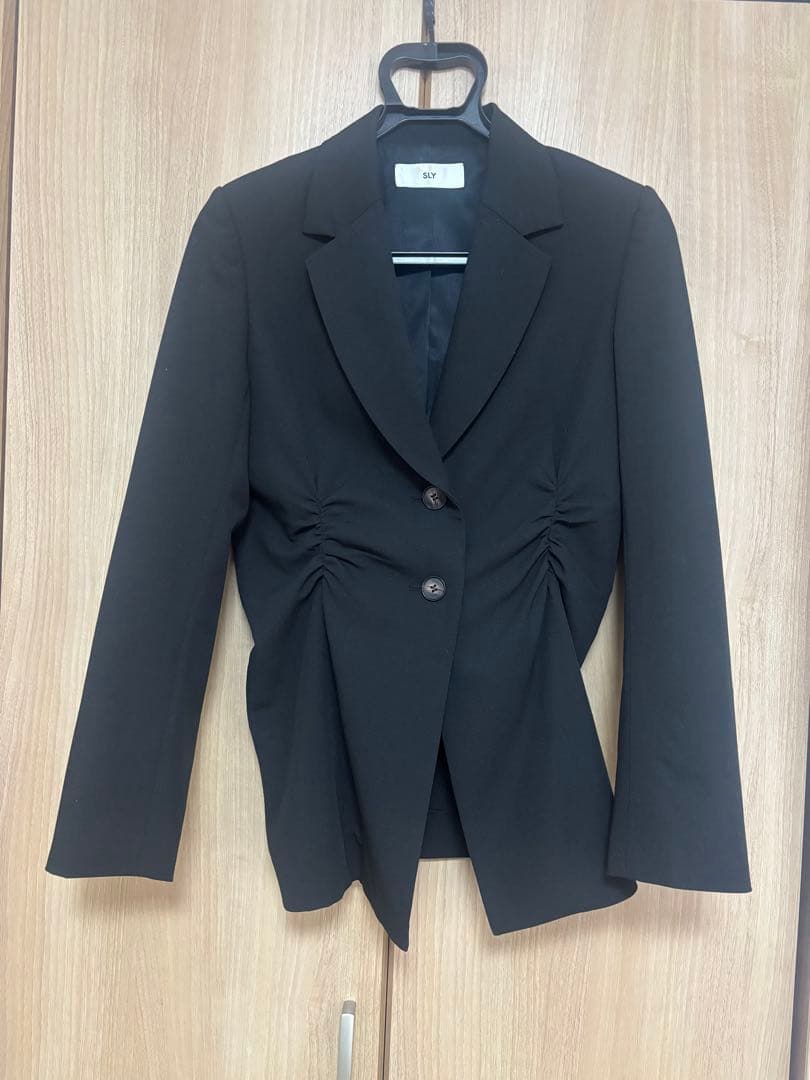 SLY WAIST GATHER TAILOR ジャケット&パンツ