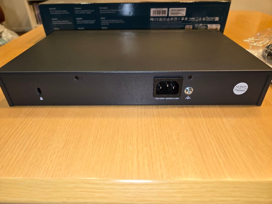 【美品】TP-Link 8ポート10G対応 スイッチングハブ TL-SX1008