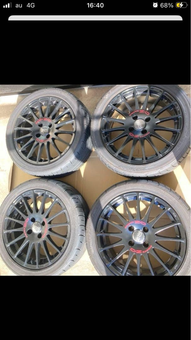 【専用④】OZ Racing☆17インチ アルミホイール