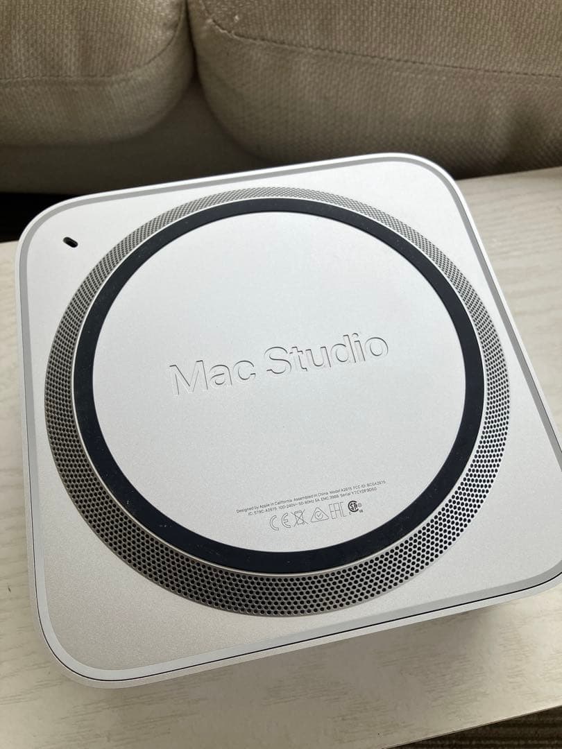 T*I様 Mac Studio M1 MAX SSD512Gメモリ32G 美品ワ