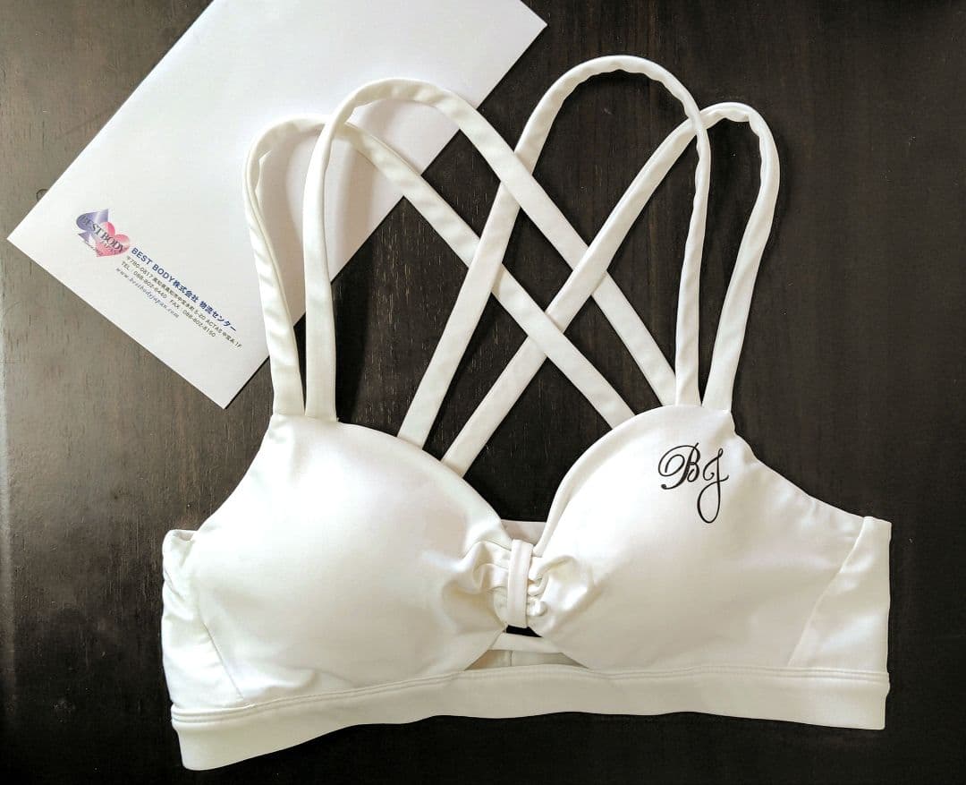 ベストボディジャパン 新作2025BBJ公式競技用トップス ホワイトMサイズ