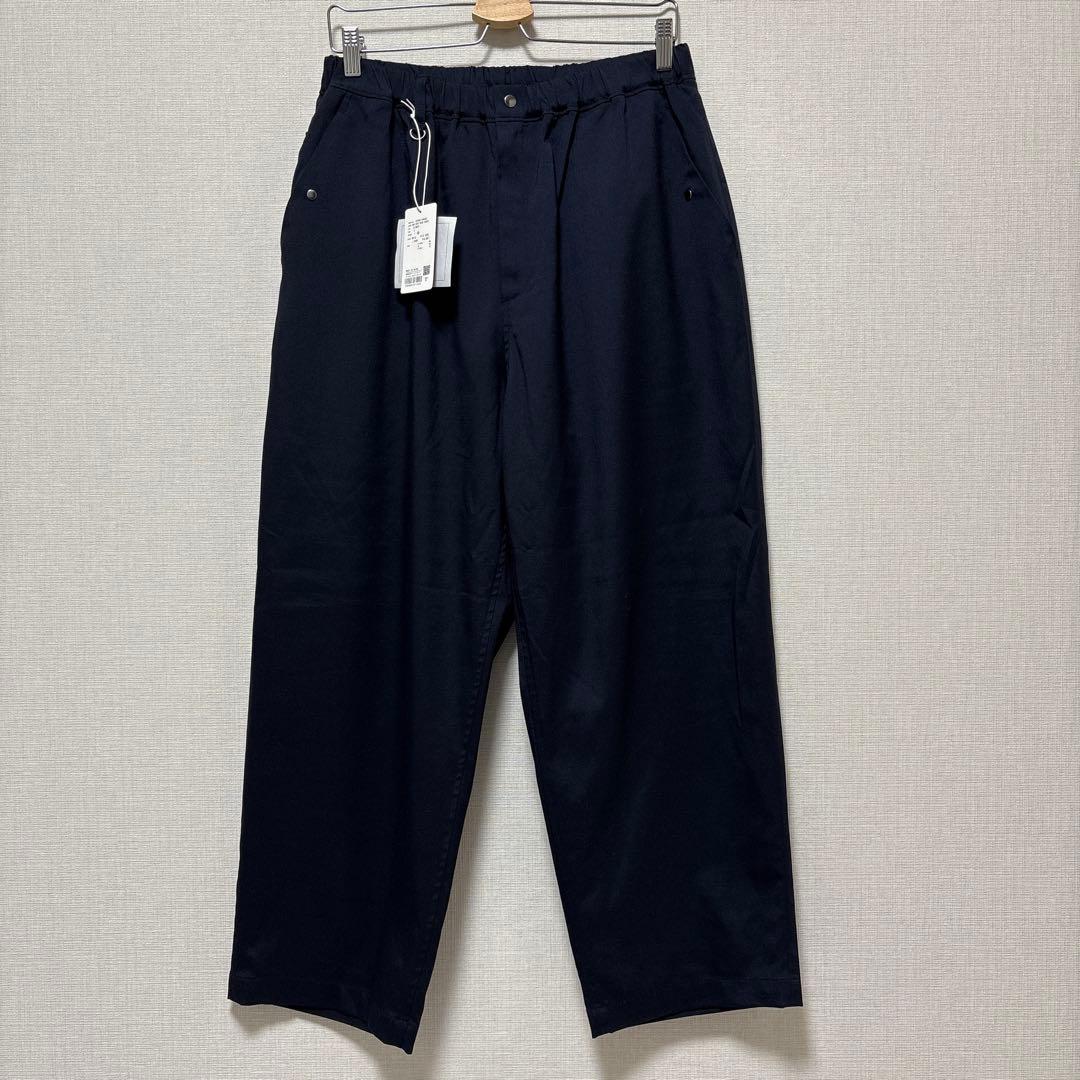 がっきー Dad Easy Wide Pants ダークネイビー