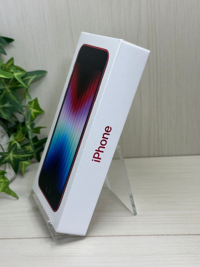 ✅✨新品・未使用✨iPhone SE 第3世代 128GB ❣️レッド