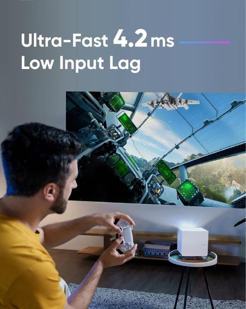 【残り1台未開封】NOMVDIC P1000 4K 短焦点 ホームプロジェクター