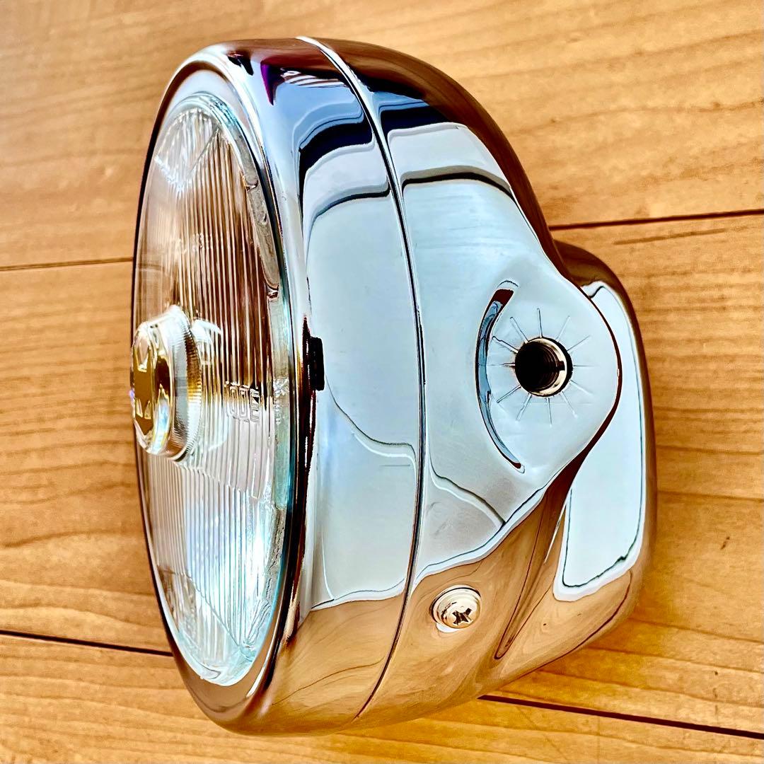 マーシャル 888 デベソ 160φ ヘッドライト CB400F ホーク シビエ