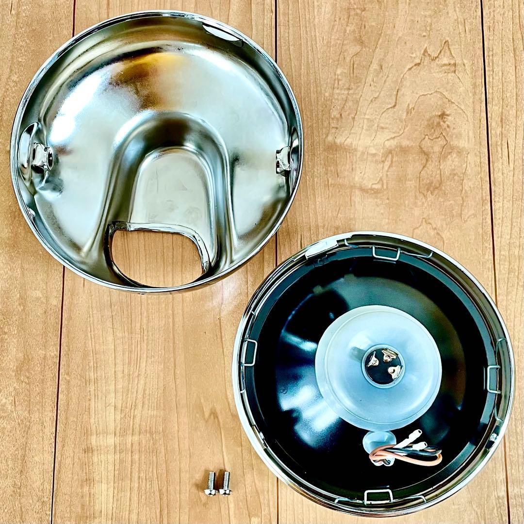 マーシャル 888 デベソ 160φ ヘッドライト CB400F ホーク シビエ