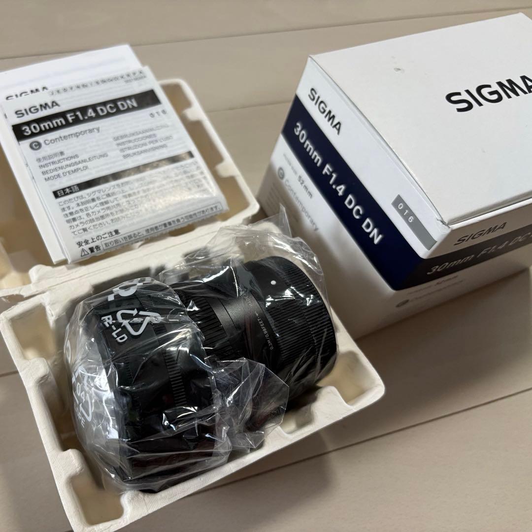 SIGMA 30mm F1.4 DC DN Contemporary ソニー
