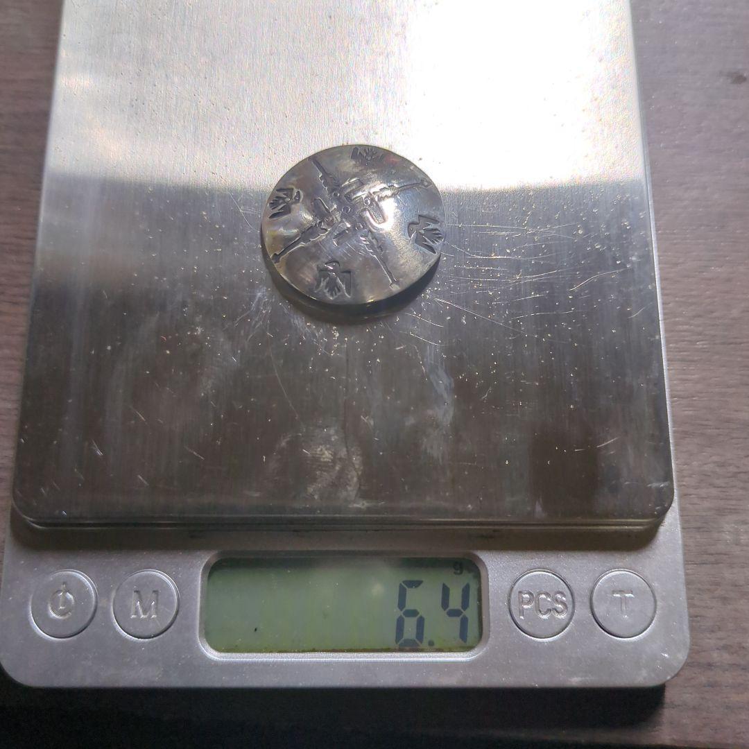 470108ページナバホ族 ヴィンテージ スワスティカ コンチョ