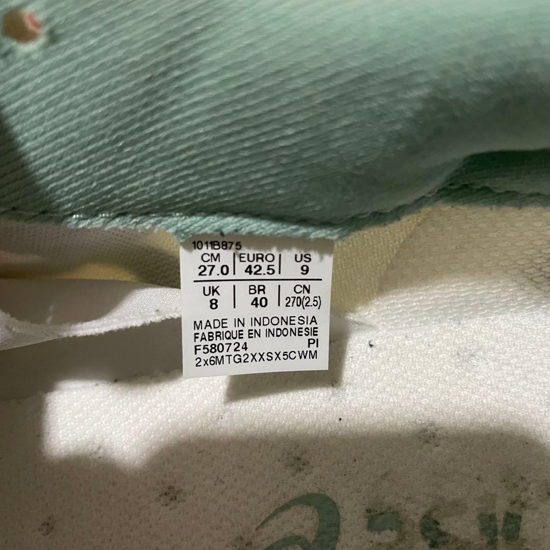 り*う様 asics アシックス　マジックスピード4 27cm 漂白洗浄済