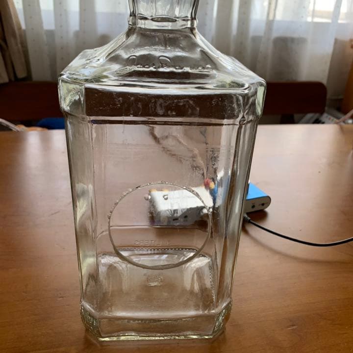 ジャックダニエル空瓶　エンクロージャー　8cm SP用