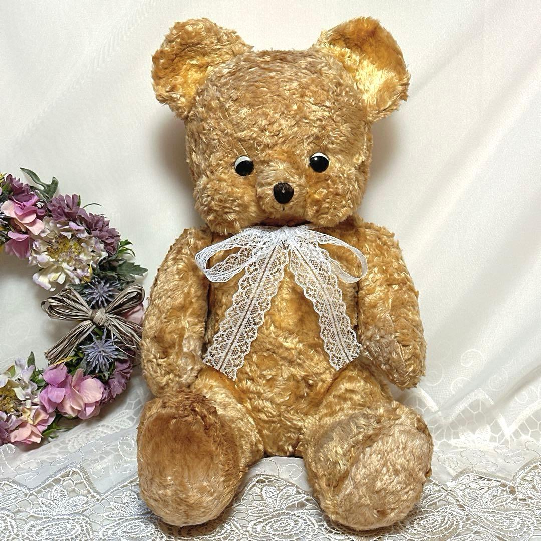 ❤️プクプクほっぺ❤️オランダアンティークベア　テディベア　①