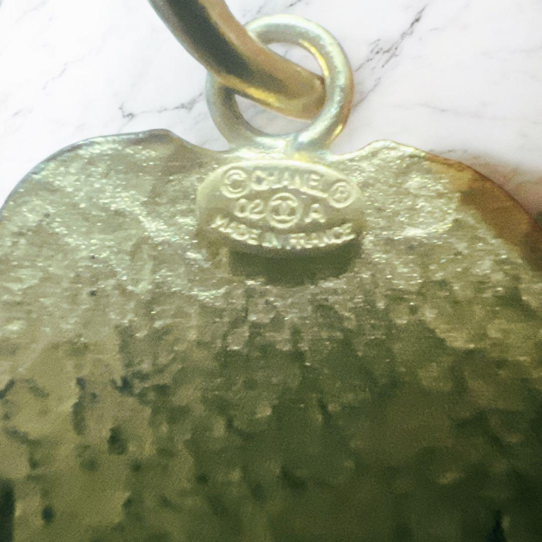 【CHANEL】ピアス　ココマークジャケットモチーフ　刻印あり　片耳