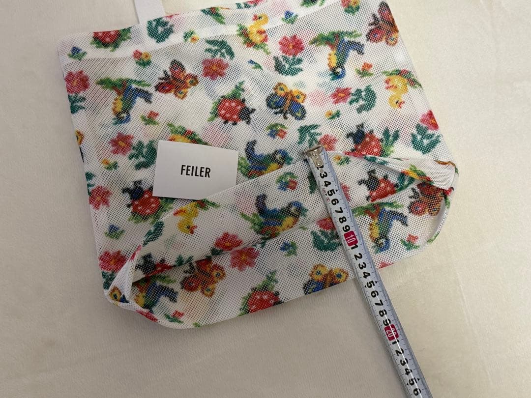 新品★フェイラー★ハイジ柄メッシュバッグ★百貨店2025年購入