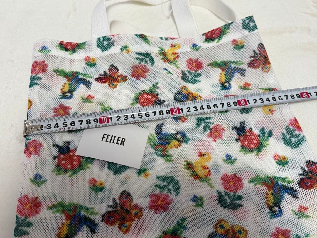 新品★フェイラー★ハイジ柄メッシュバッグ★百貨店2025年購入